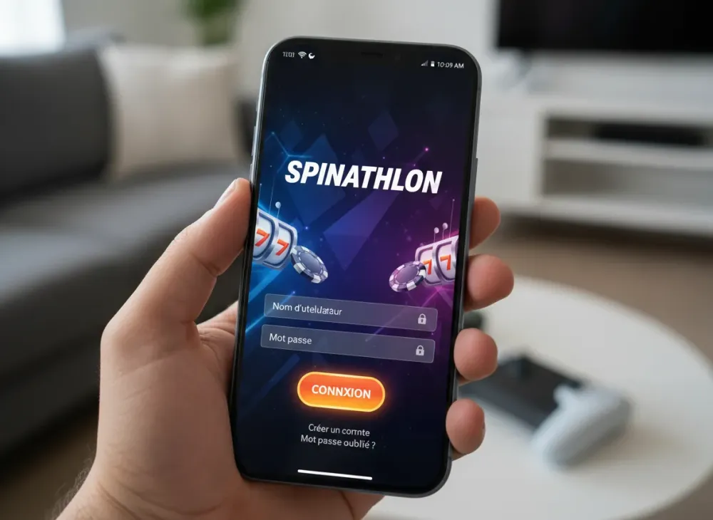 Accès et sécurité Spinathlon login pour joueurs