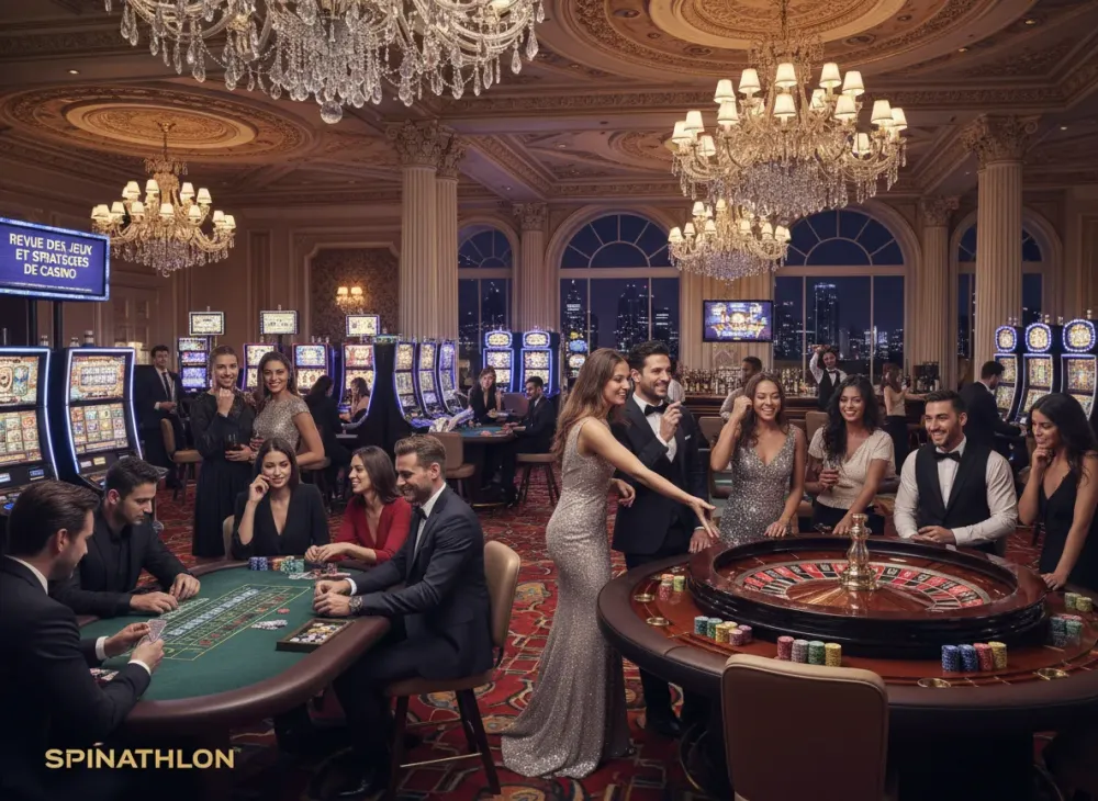 Spinathlon revue des jeux et stratégies de casino
