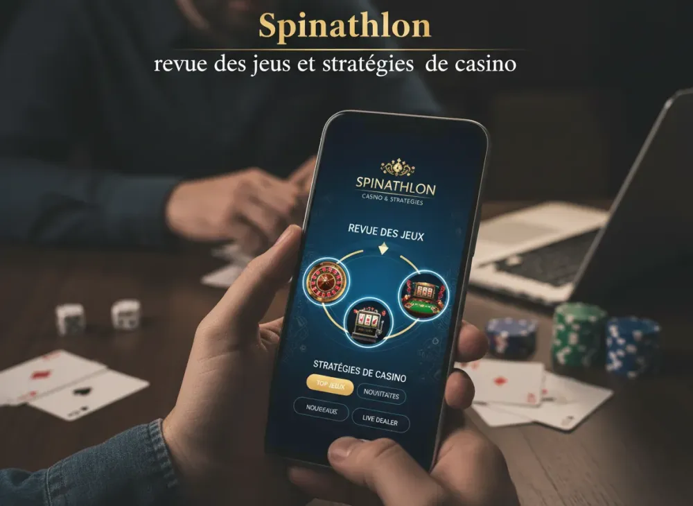 Spinathlon revue des jeux et stratégies de casino
